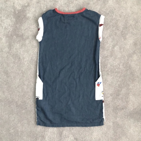 Doodle Patterned Shirt Dress - Picture 2 of 2